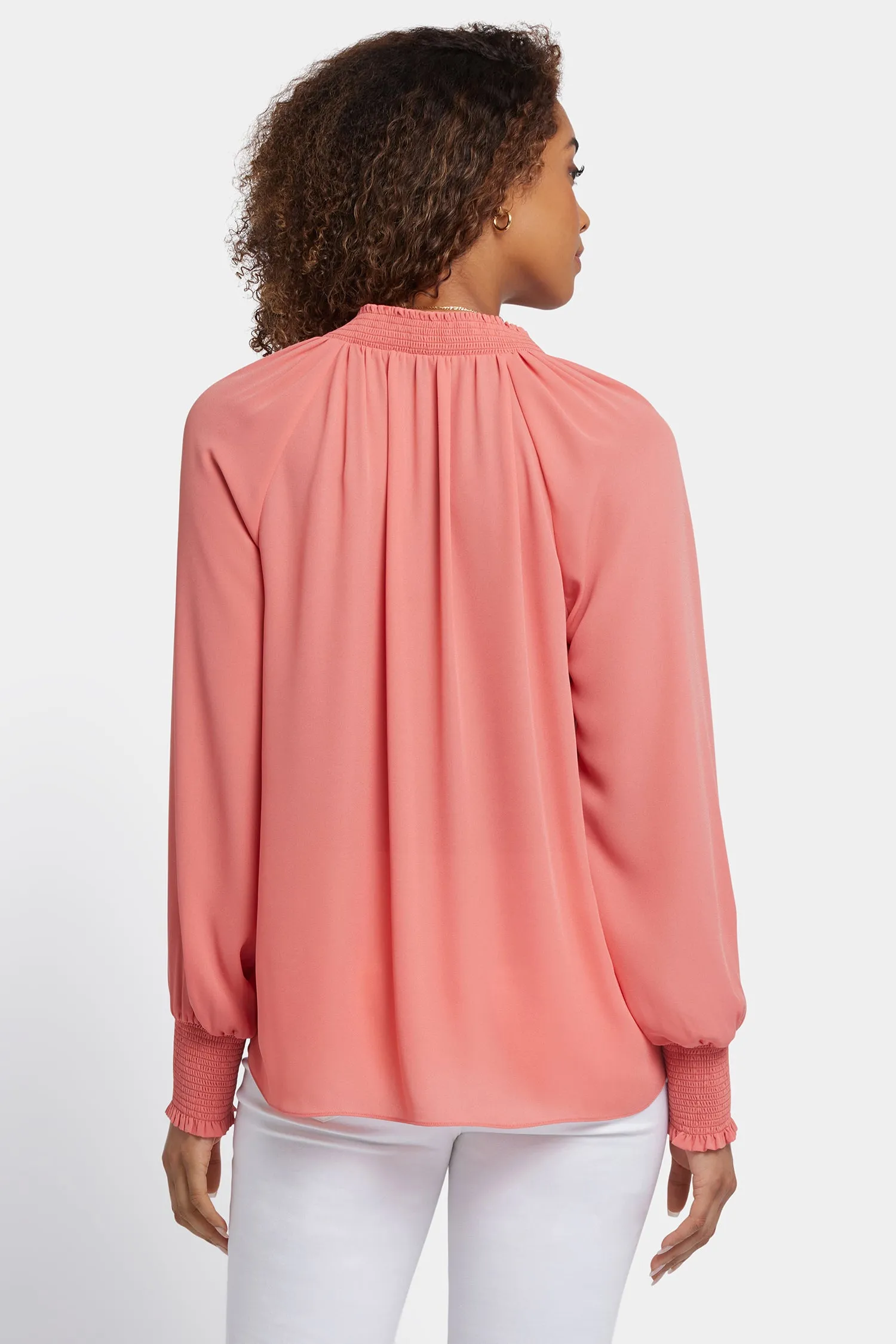 Gemma Blouse - Coral Haze