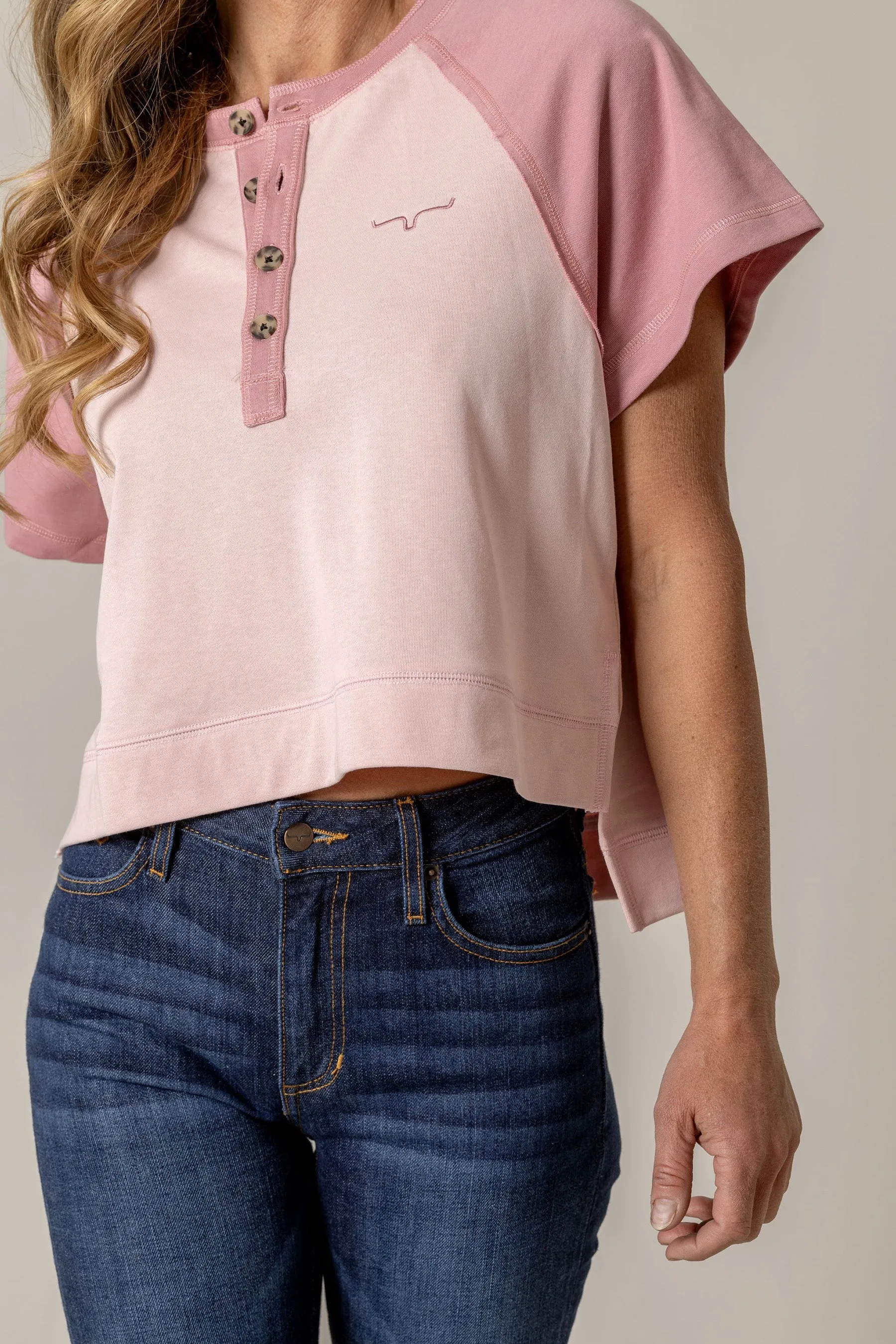 Hellena Cropped Henley