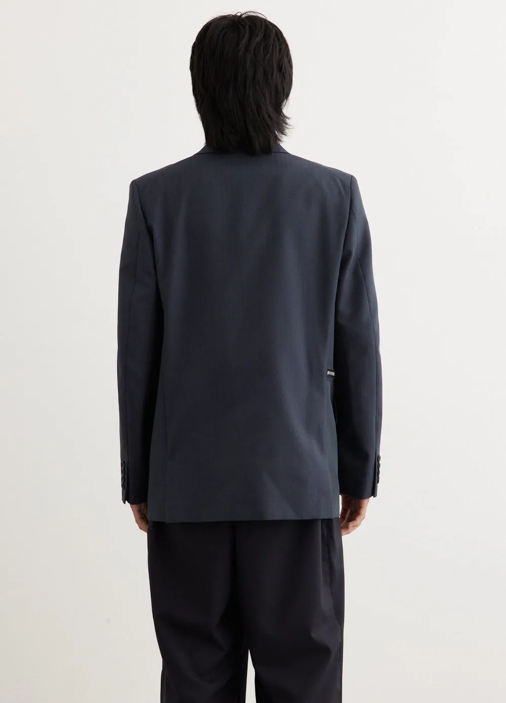 Herringbone Horizontal Zip Jacket