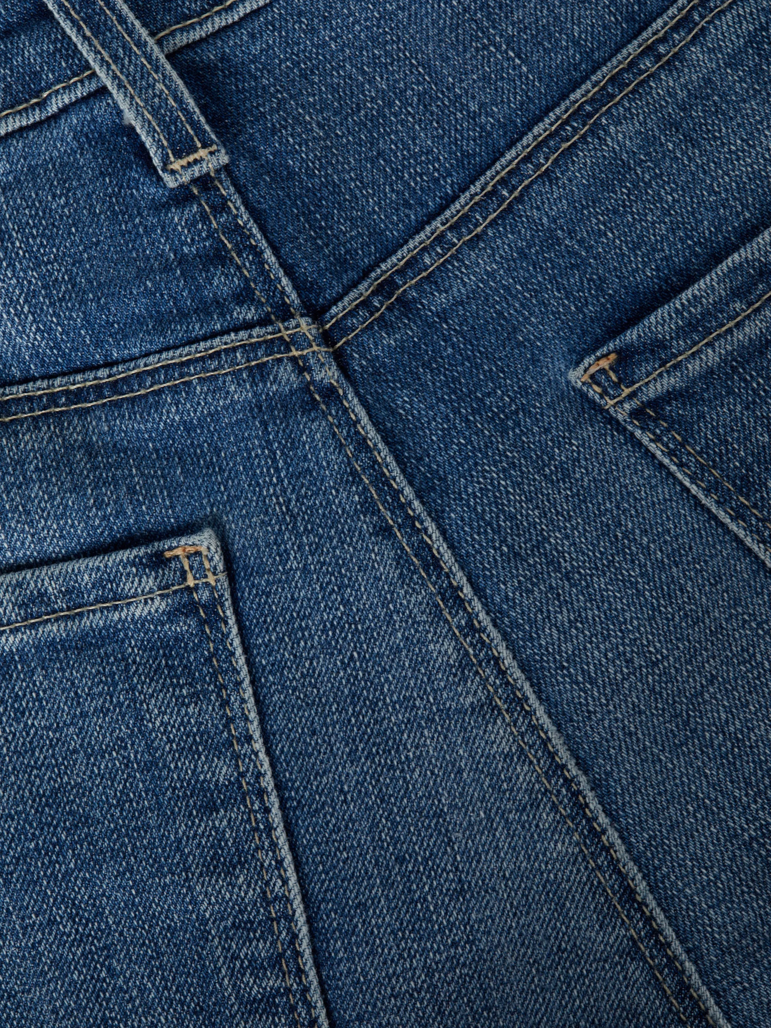 High Line Distressed Skinny Jean