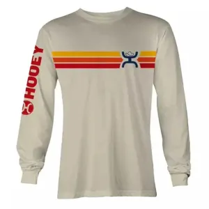 HOOey Sunset Cream Long Sleeve - Men's T-Shirt