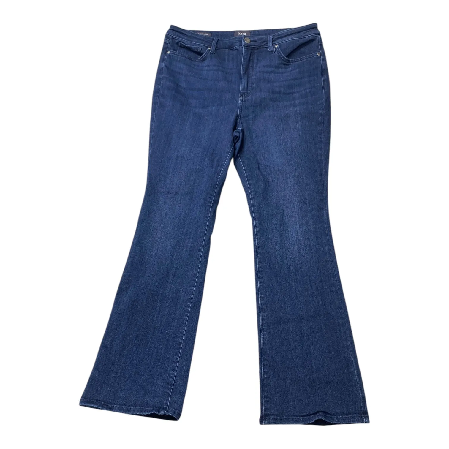 Jeans Boot Cut By Not Your Daughters Jeans In Blue Denim, Size:14P