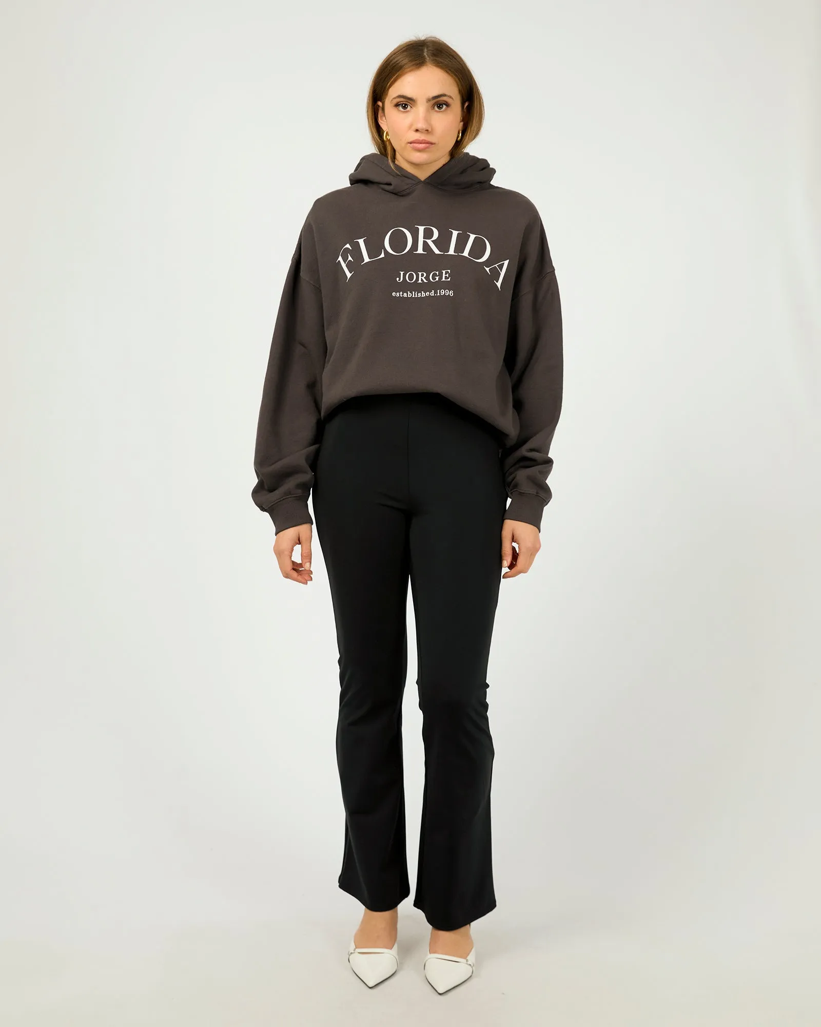 Jorge Florida Hoodie Washed Black