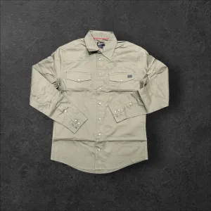 Justin Brands Shirt in Gunner Green J-1548