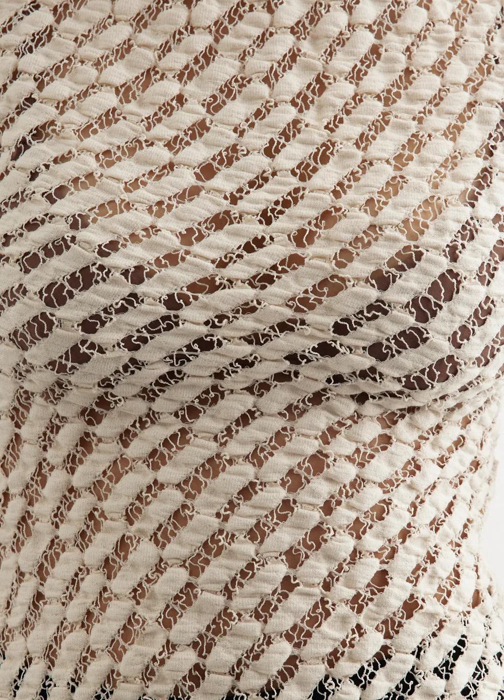 Lace Boat Neck Top