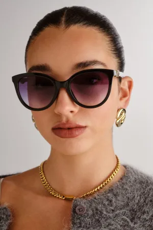 Le Specs The Muse Sunglasses Black