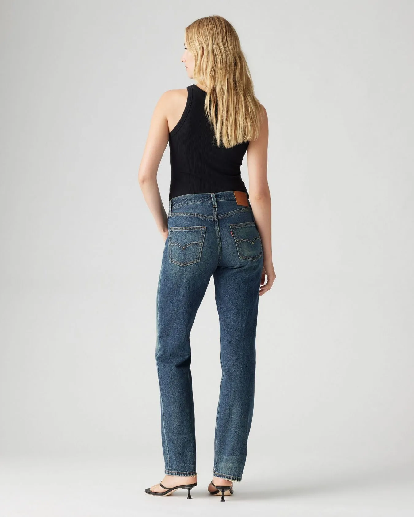 Levi's® Womens 501 90's Lightweight Relaxed Straight Fit Jeans - Bless The Rain