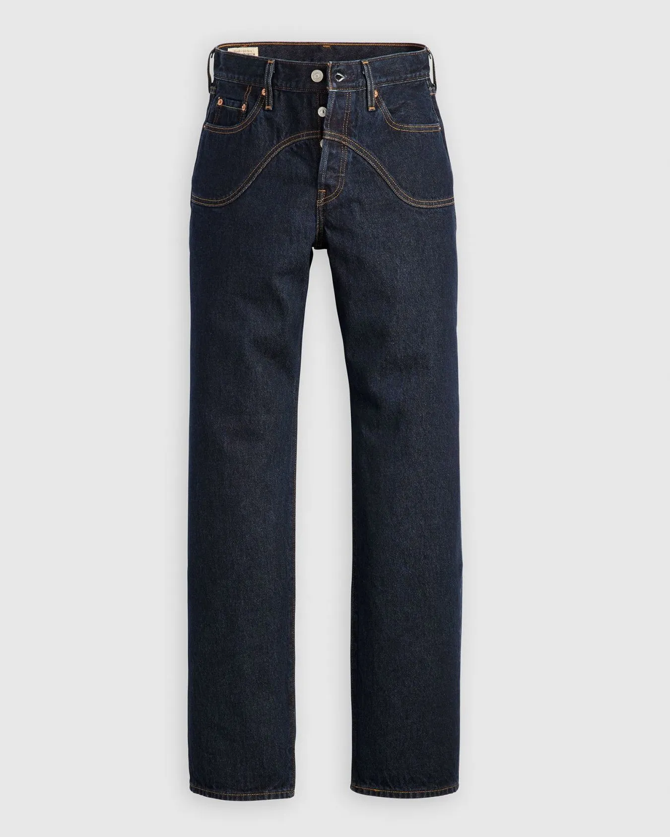 Levi's® Womens 501 90's Western Relaxed Straight Fit Jeans - Deep Breath