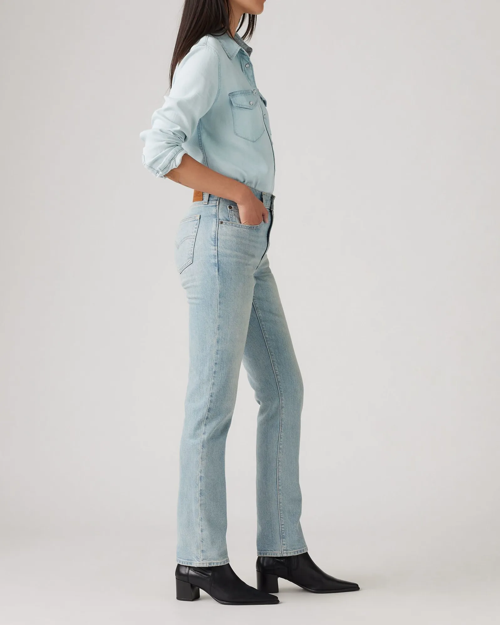 Levi's® Womens 724 High Rise Straight Leg Jeans - Headwinds Ahead