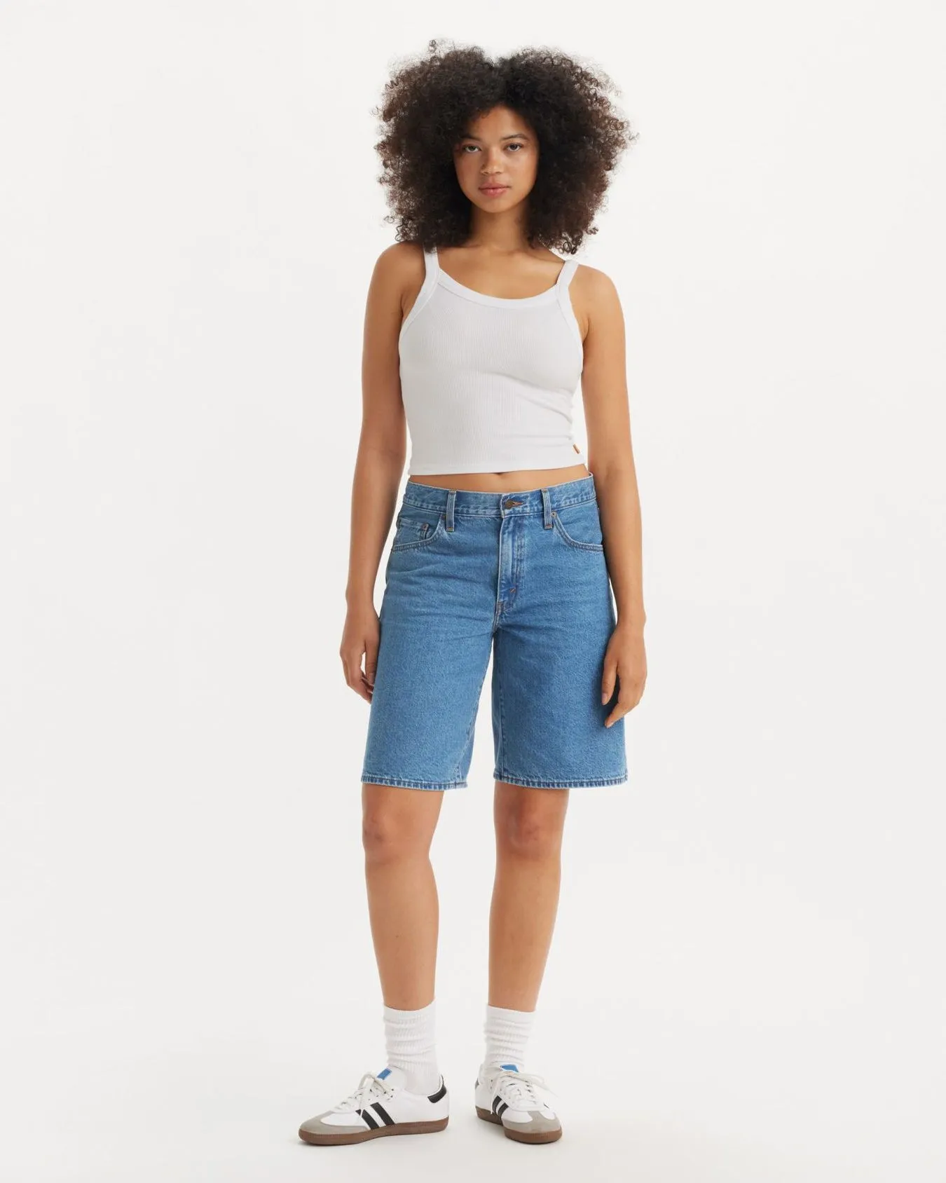 Levi's® Womens Baggy Dad Loose Fit Jorts - Foolish Love