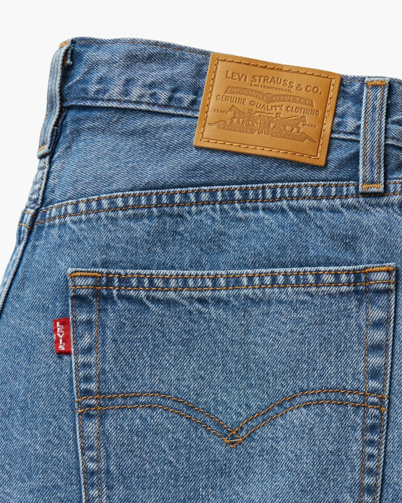 Levi's® Womens Baggy Dad Loose Fit Jorts - Foolish Love