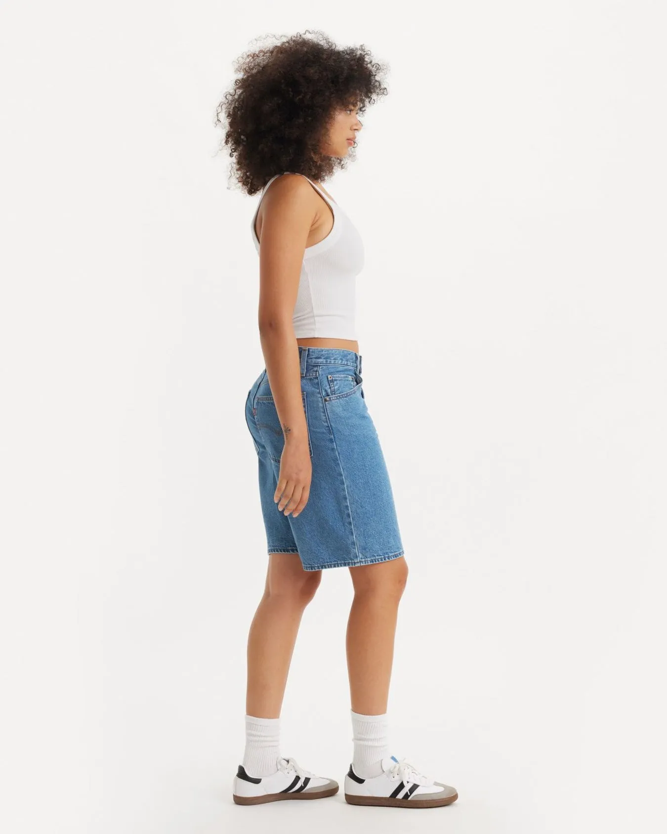Levi's® Womens Baggy Dad Loose Fit Jorts - Foolish Love
