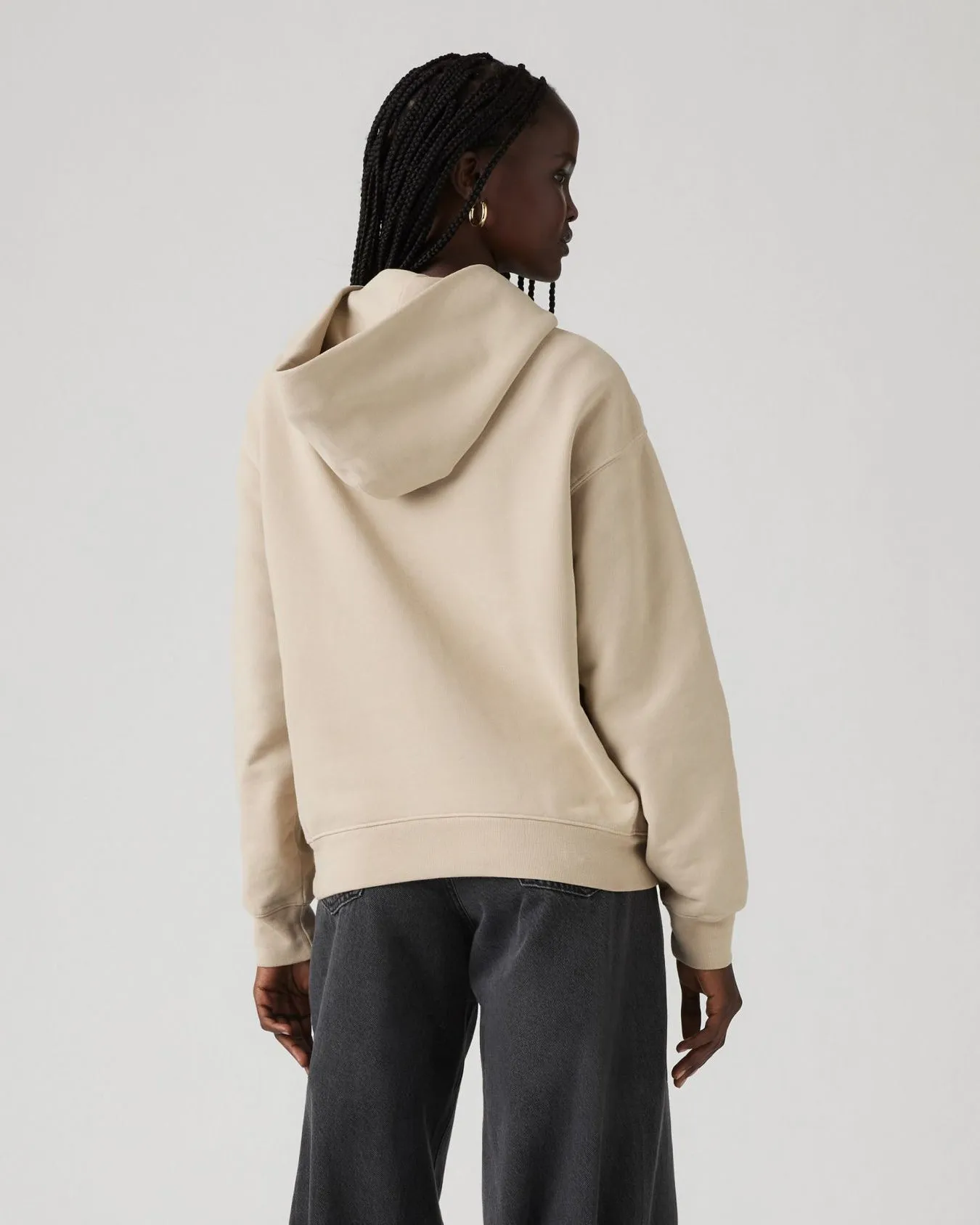 Levi's® Womens Heritage Hoodie - White Pepper GD