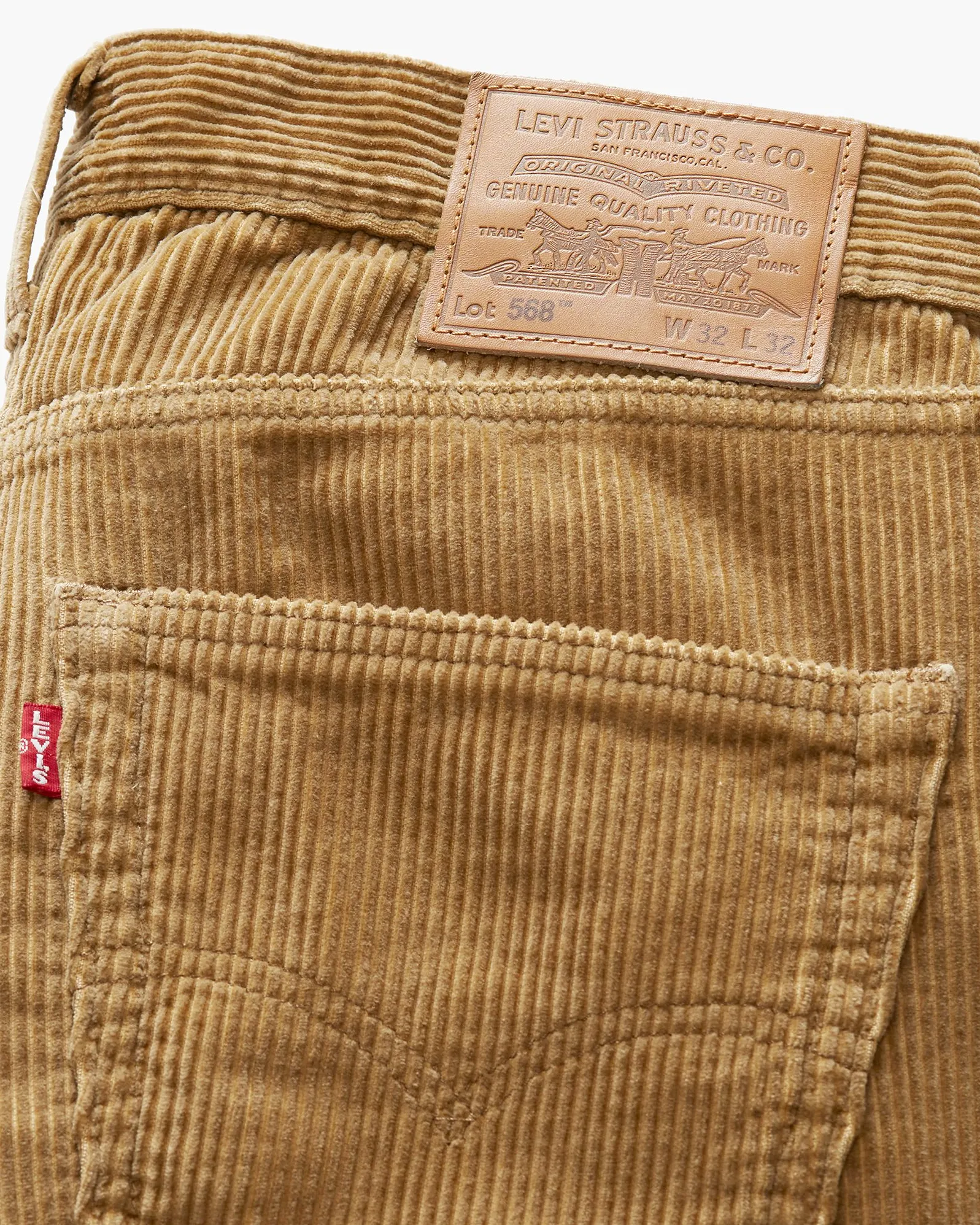 Levi's® Workwear 568 Loose Straight Cords - Ermine