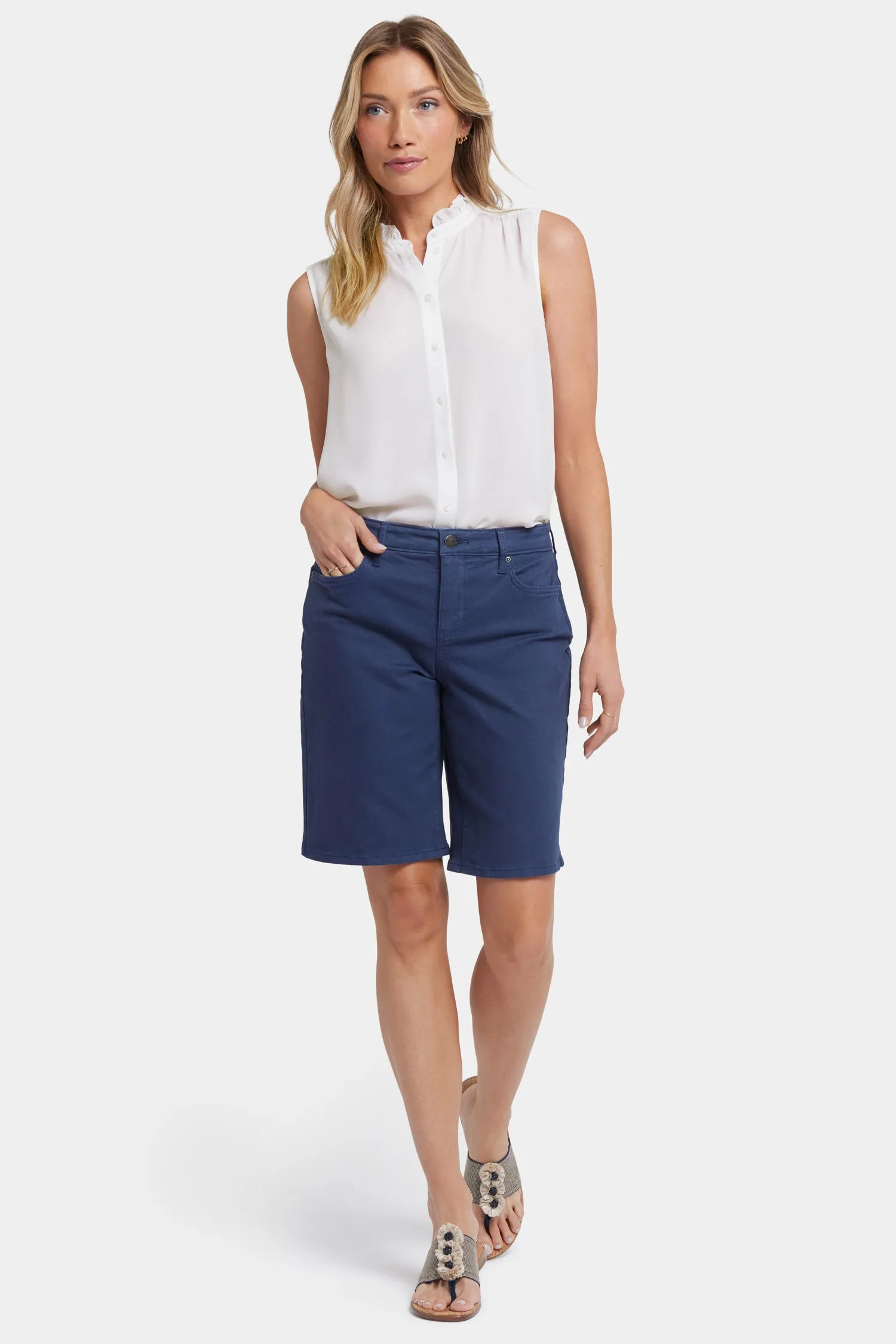 Lilly Denim Shorts - Deep Sea