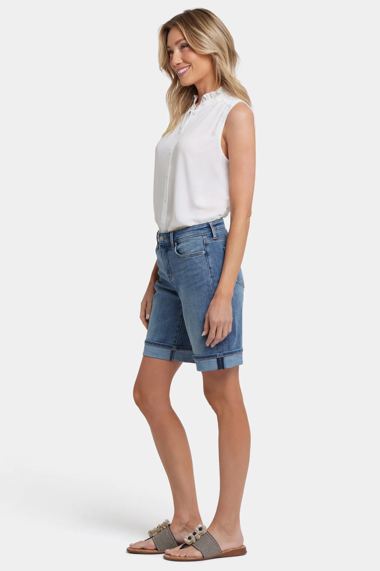Lilly Denim Shorts - Majorca Bay