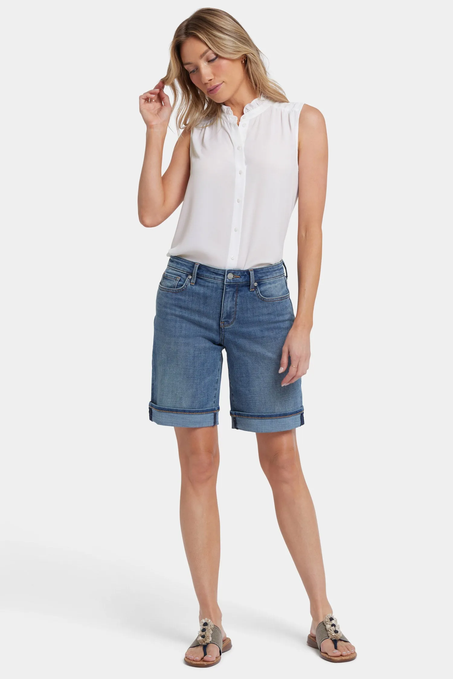 Lilly Denim Shorts - Majorca Bay