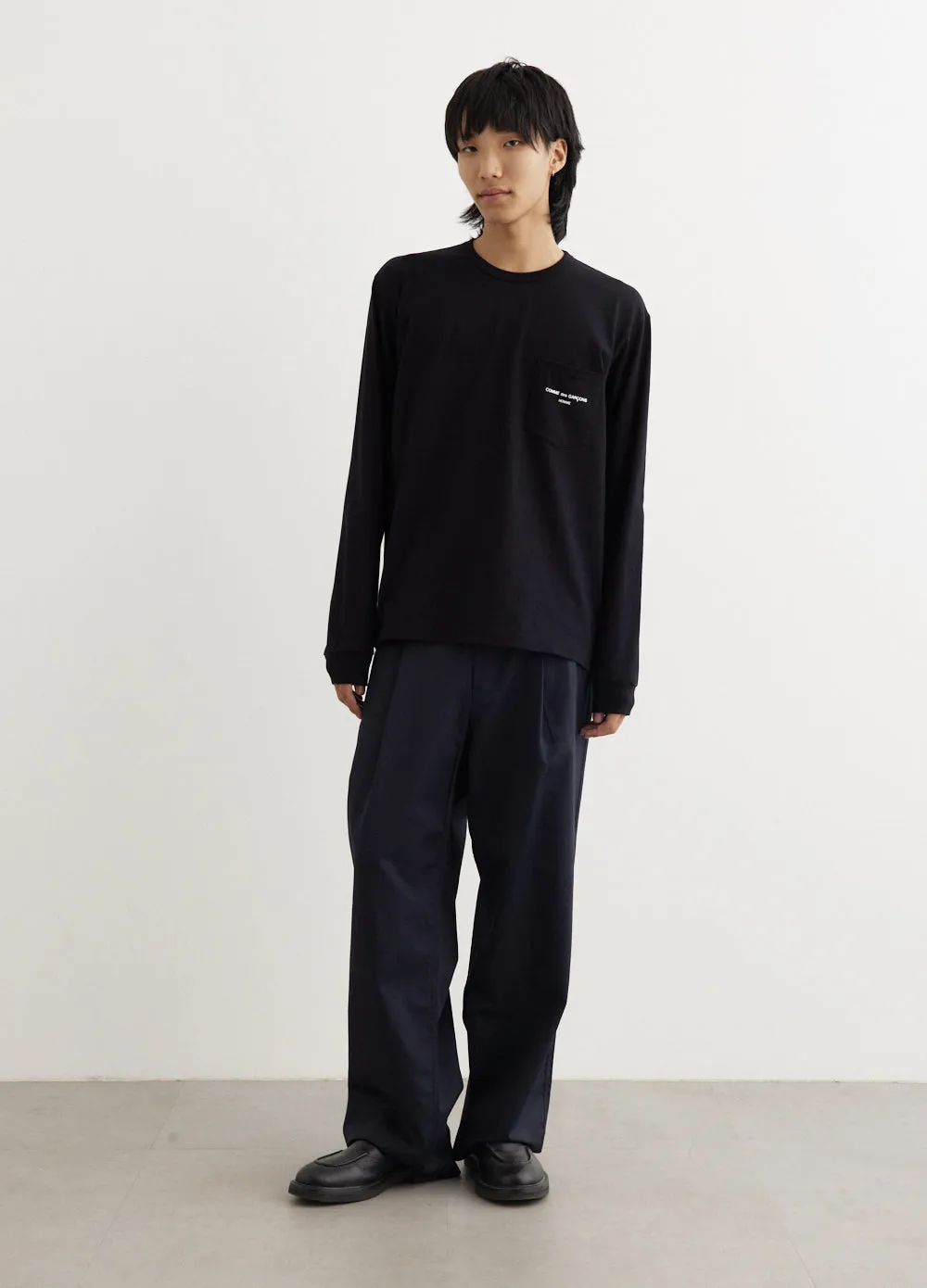 Linen Mixed Baker Pants