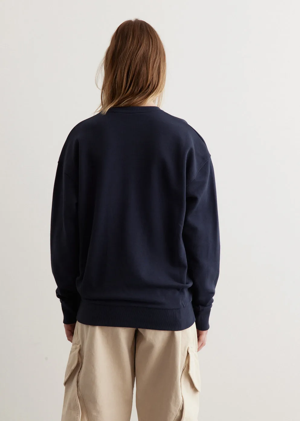 Logo Embroidery Sweatshirt