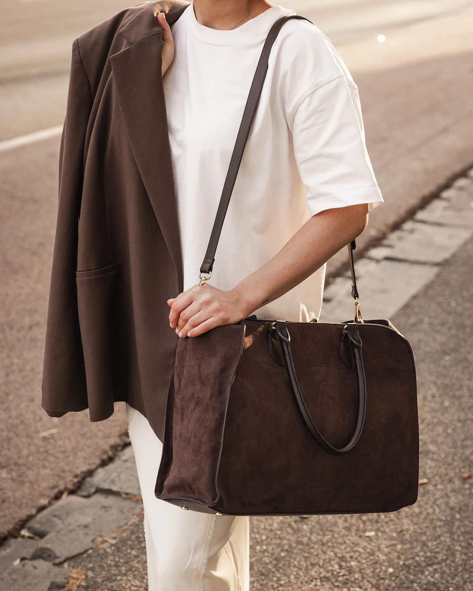 Louenhide Blaire Tote Bag Chocolate