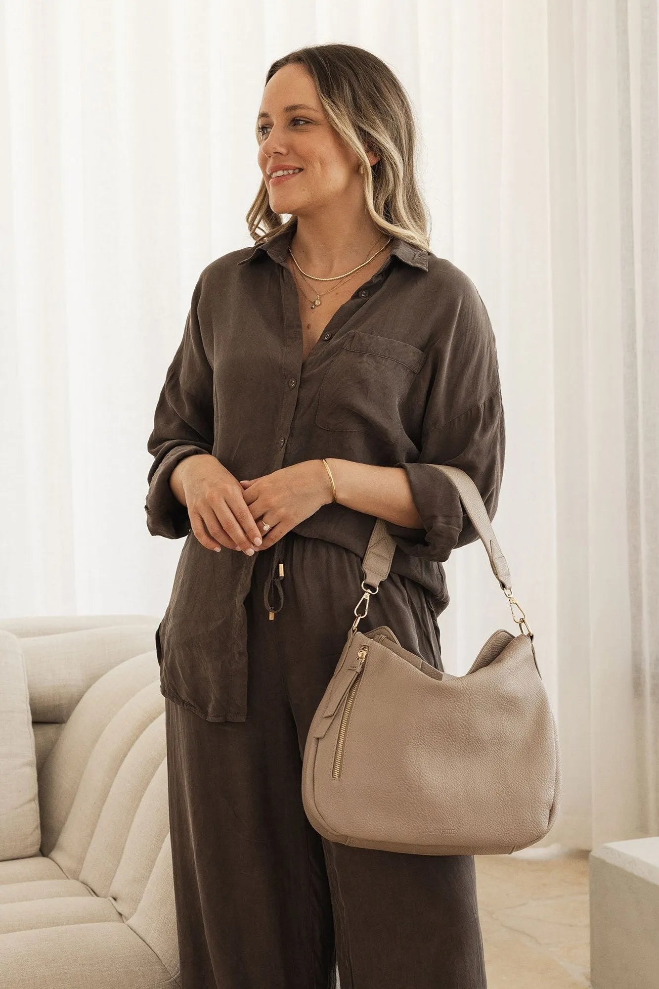 Louenhide Nadia Shoulder Bag Malt