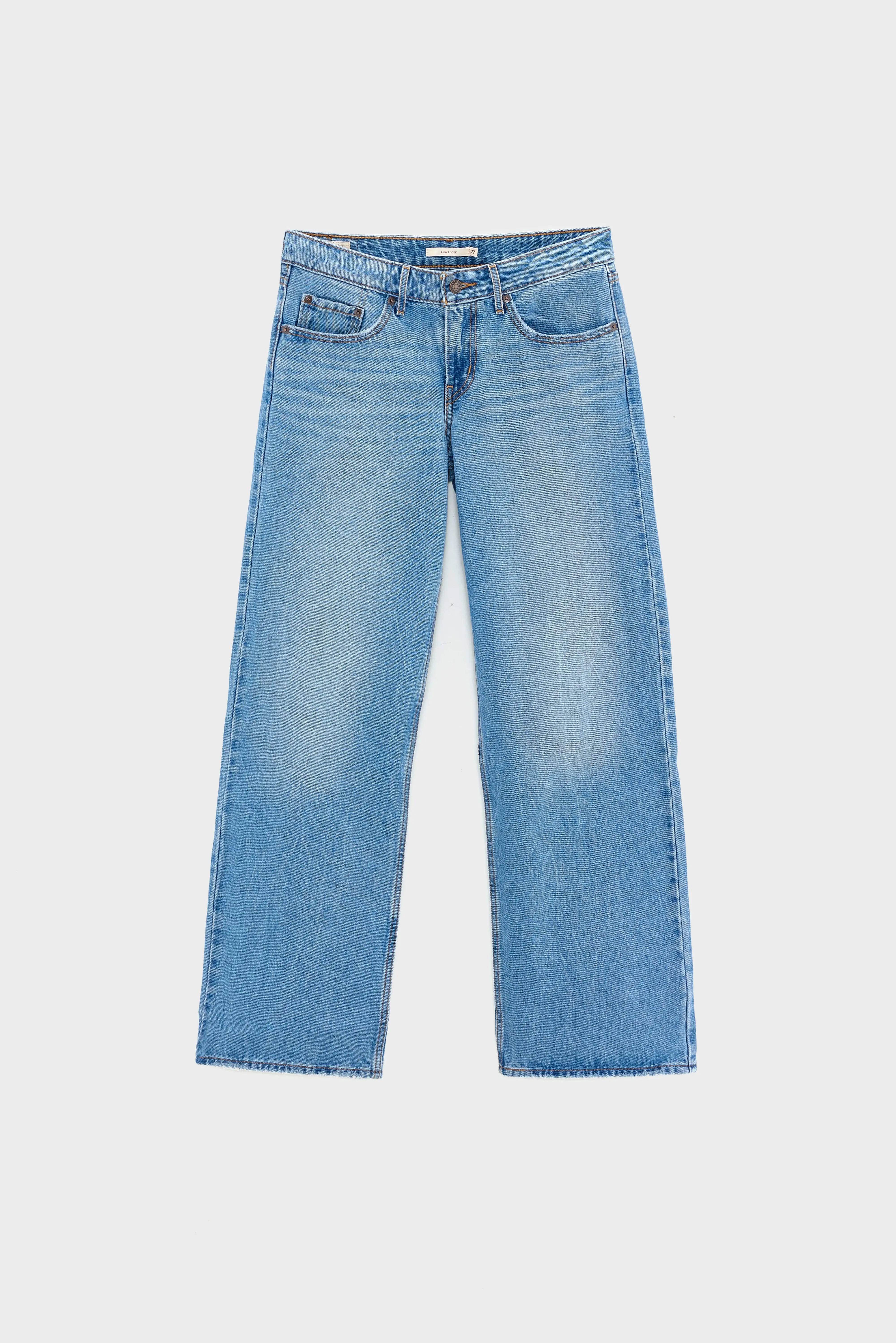 Low Loose Jeans  (251 / W / LT STONE WASH)