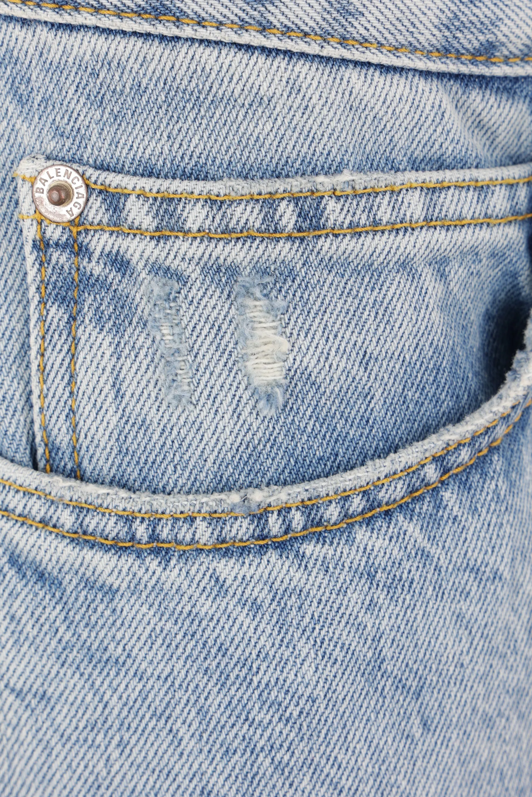 low-waist straight jeans in organic Japanese twill