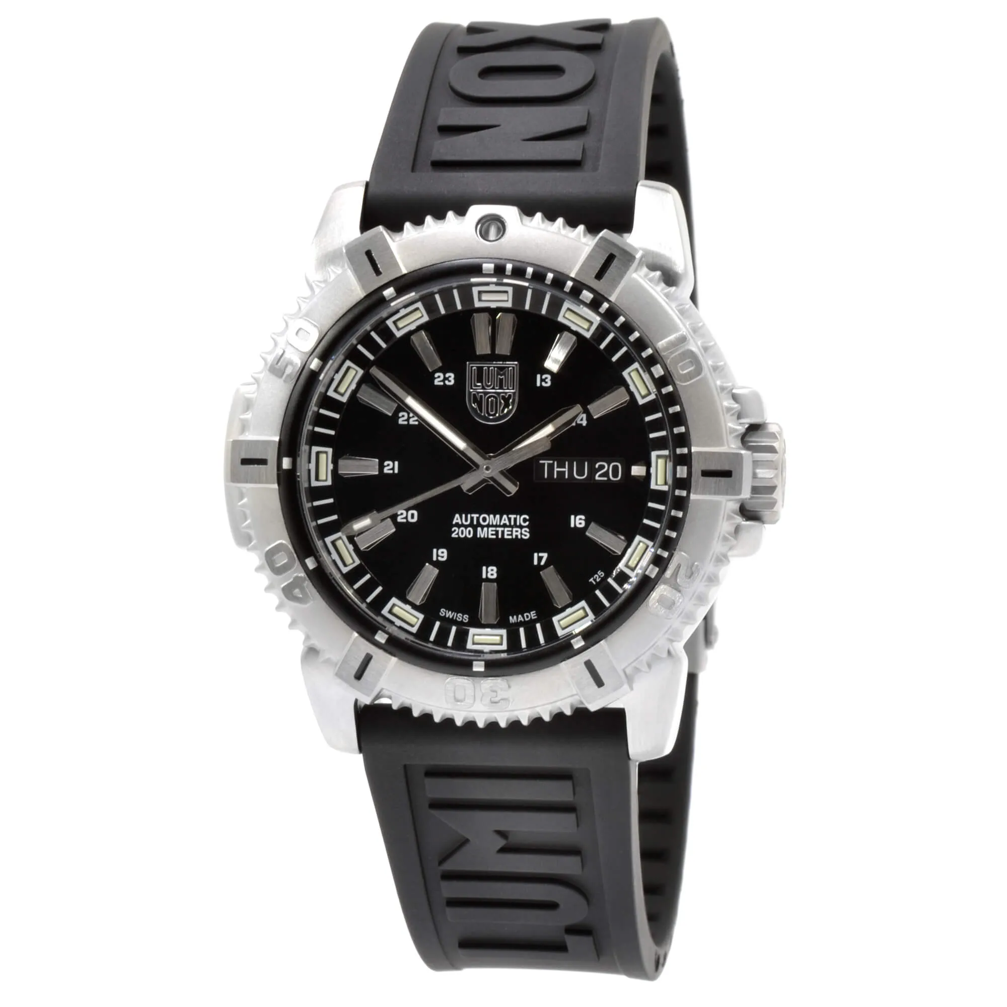 Luminox Men's Watch - Modern Mariner Rotating Bezel Black Rubber Strap | XS.6501.NV.R