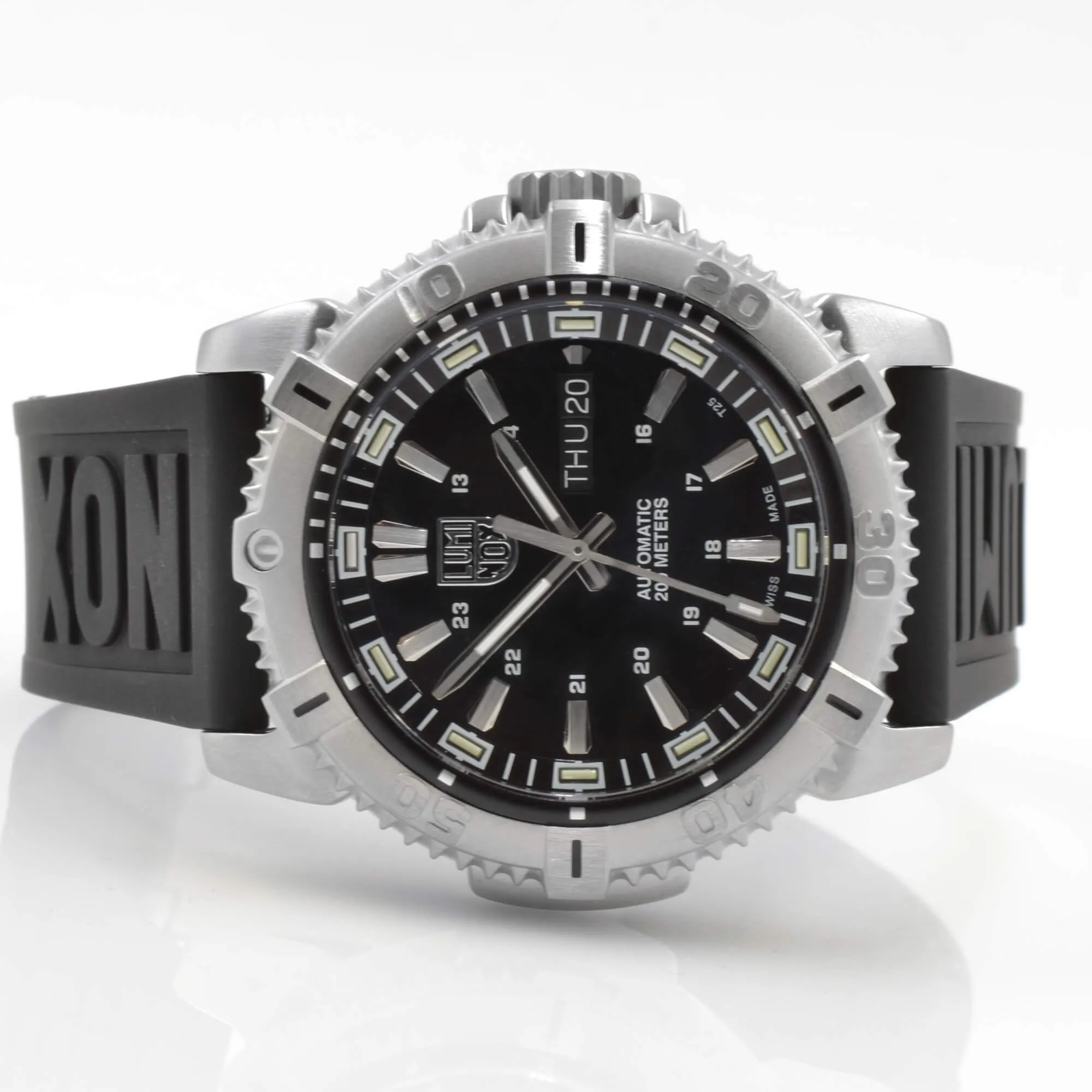 Luminox Men's Watch - Modern Mariner Rotating Bezel Black Rubber Strap | XS.6501.NV.R