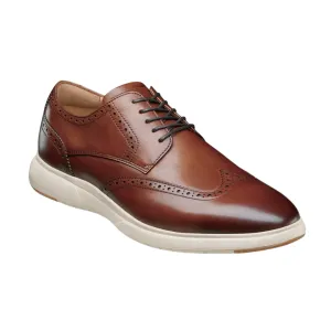 Men's Dash Wing Tip - Cognac (Regular Width)