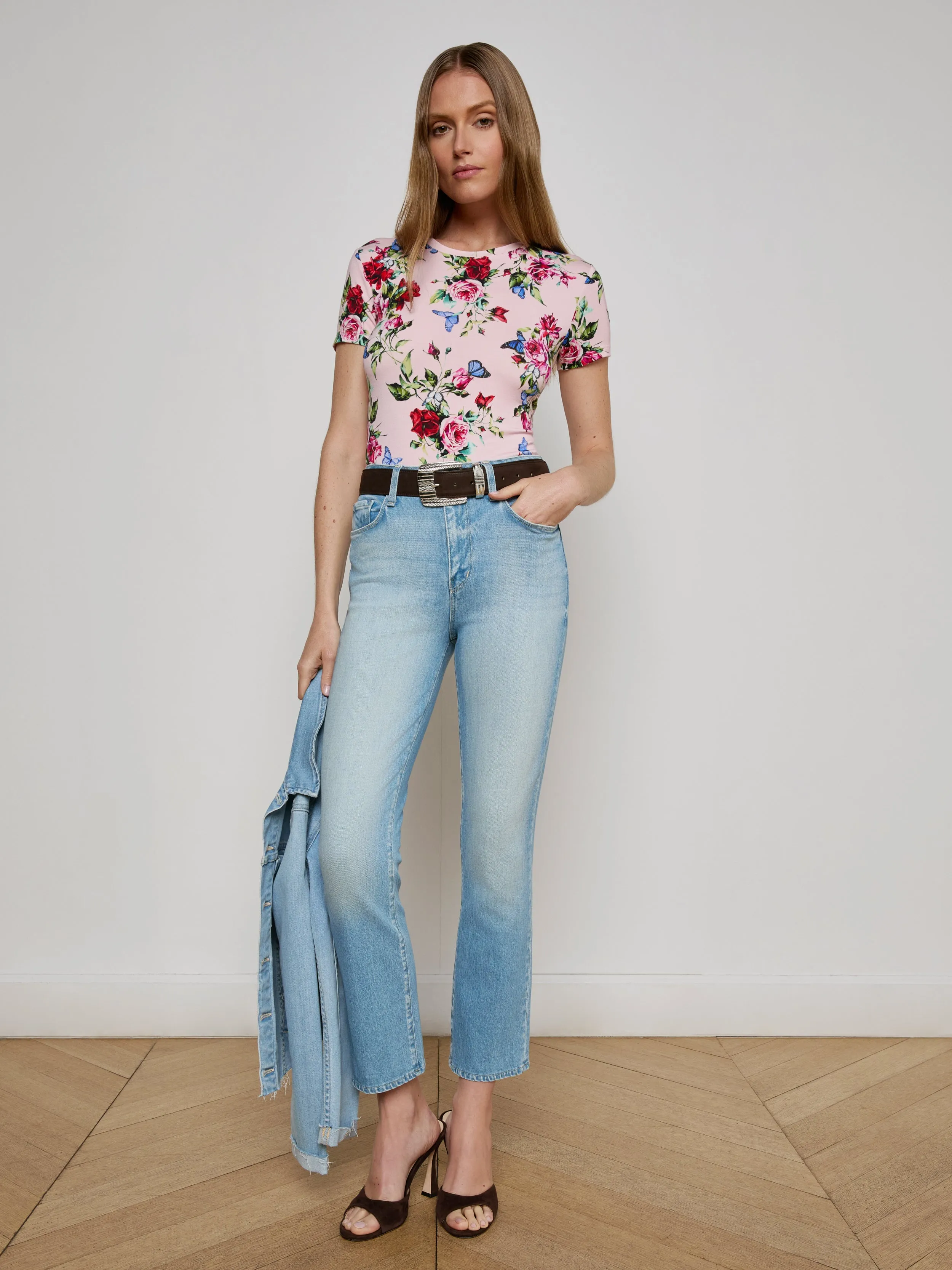 Mira Cropped Bootcut Jean