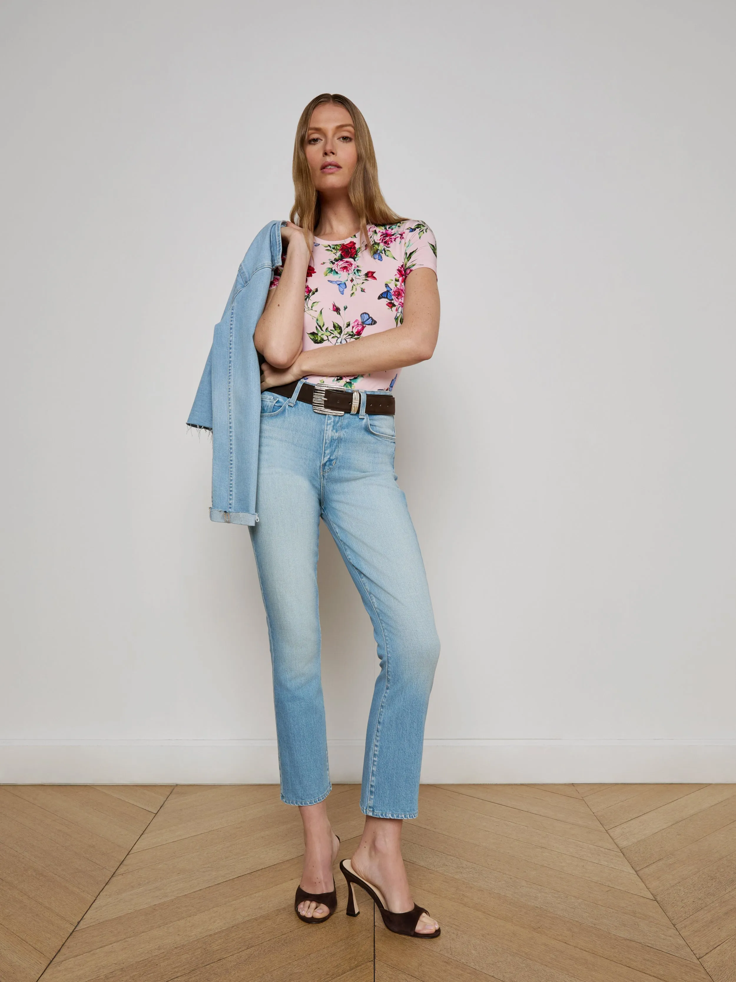 Mira Cropped Bootcut Jean