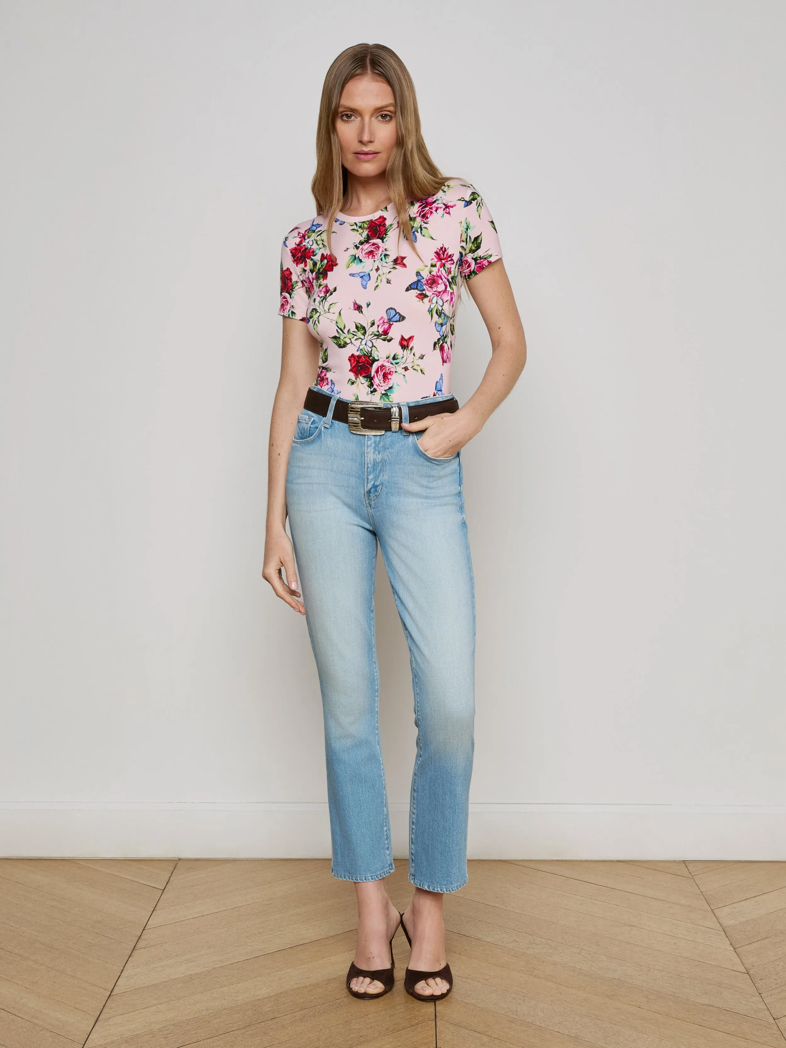 Mira Cropped Bootcut Jean