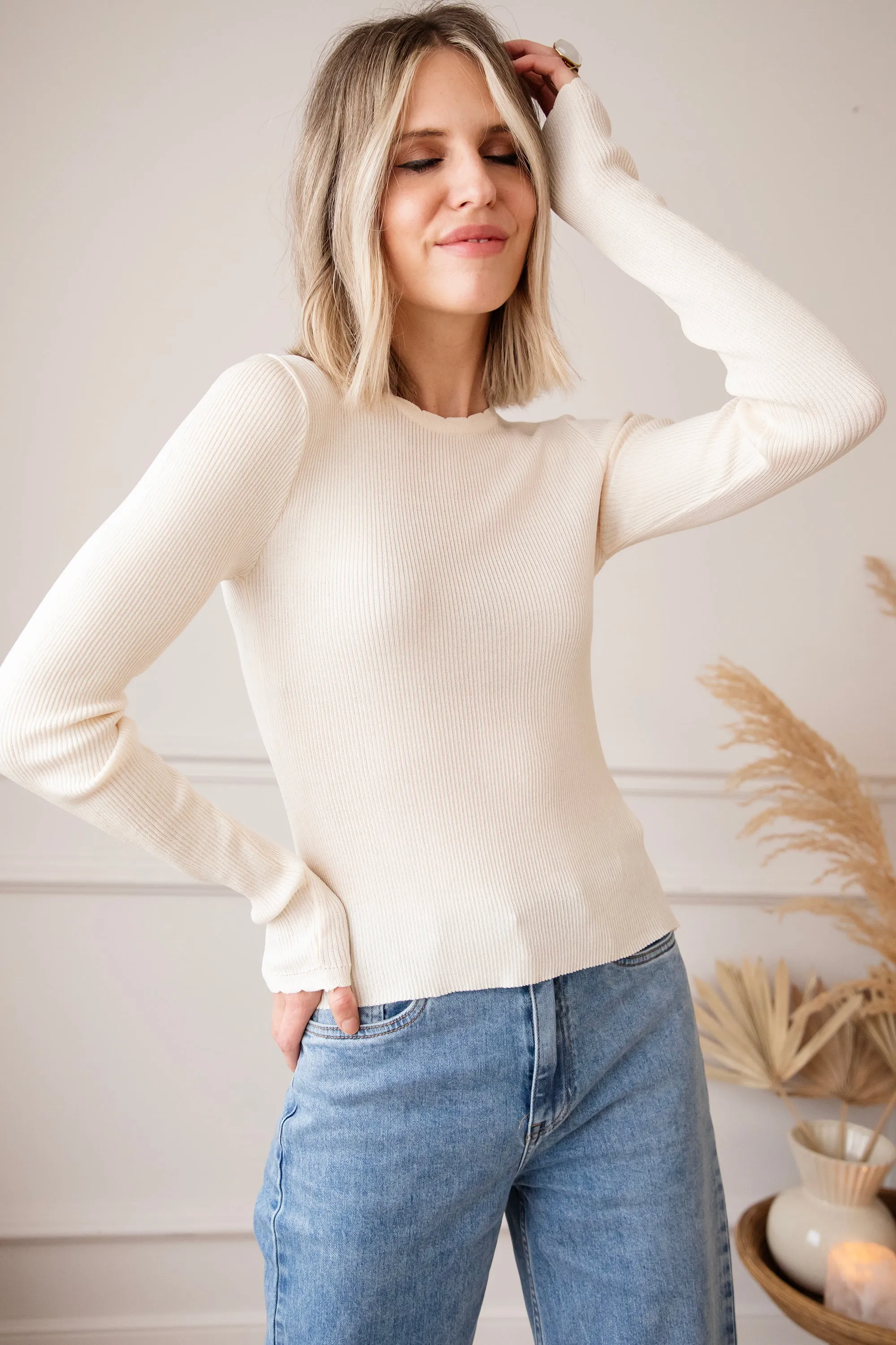 Mira More Beige - Longsleeve