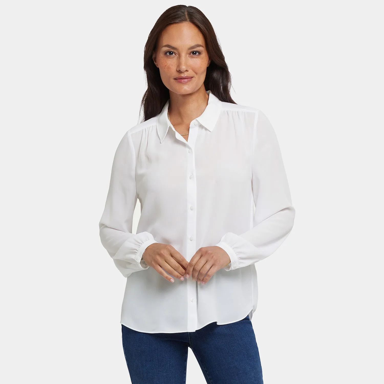 Modern Blouse - Optic White
