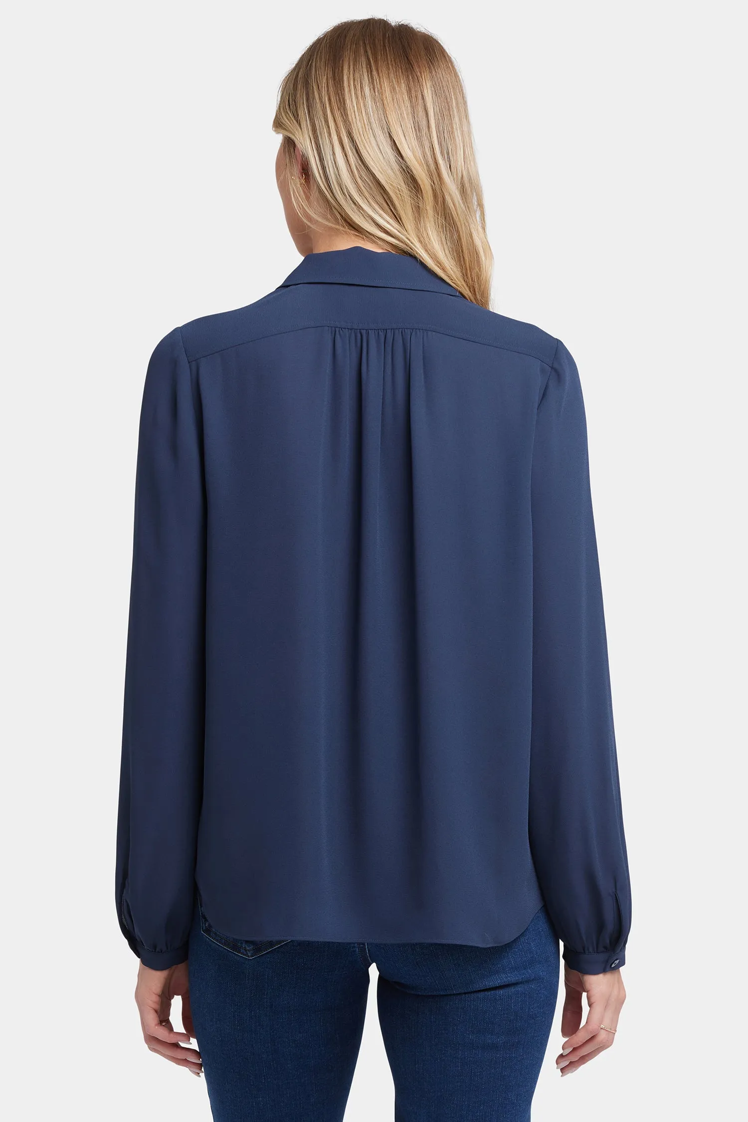 Modern Blouse - Oxford Navy
