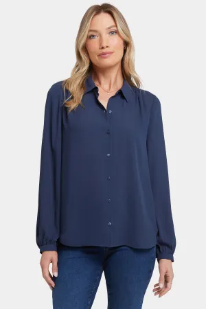 Modern Blouse - Oxford Navy