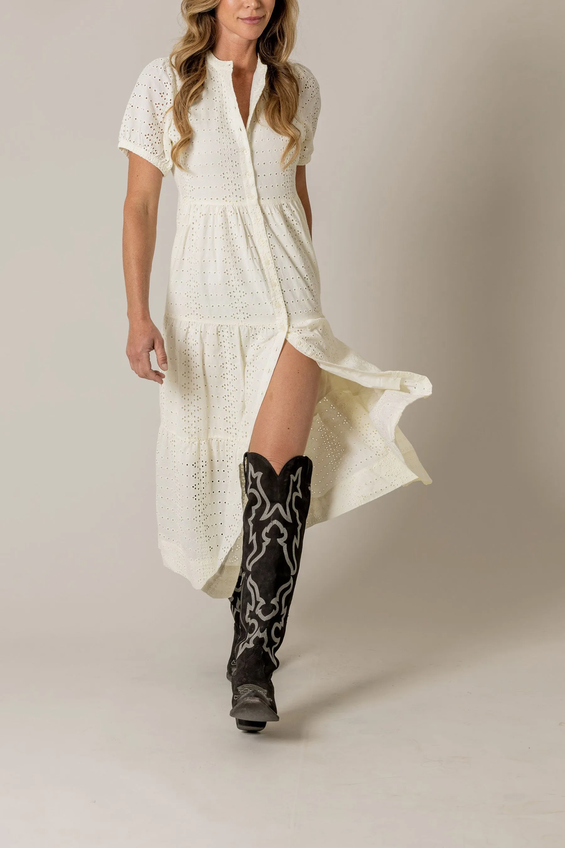 Neve Eyelet Dress