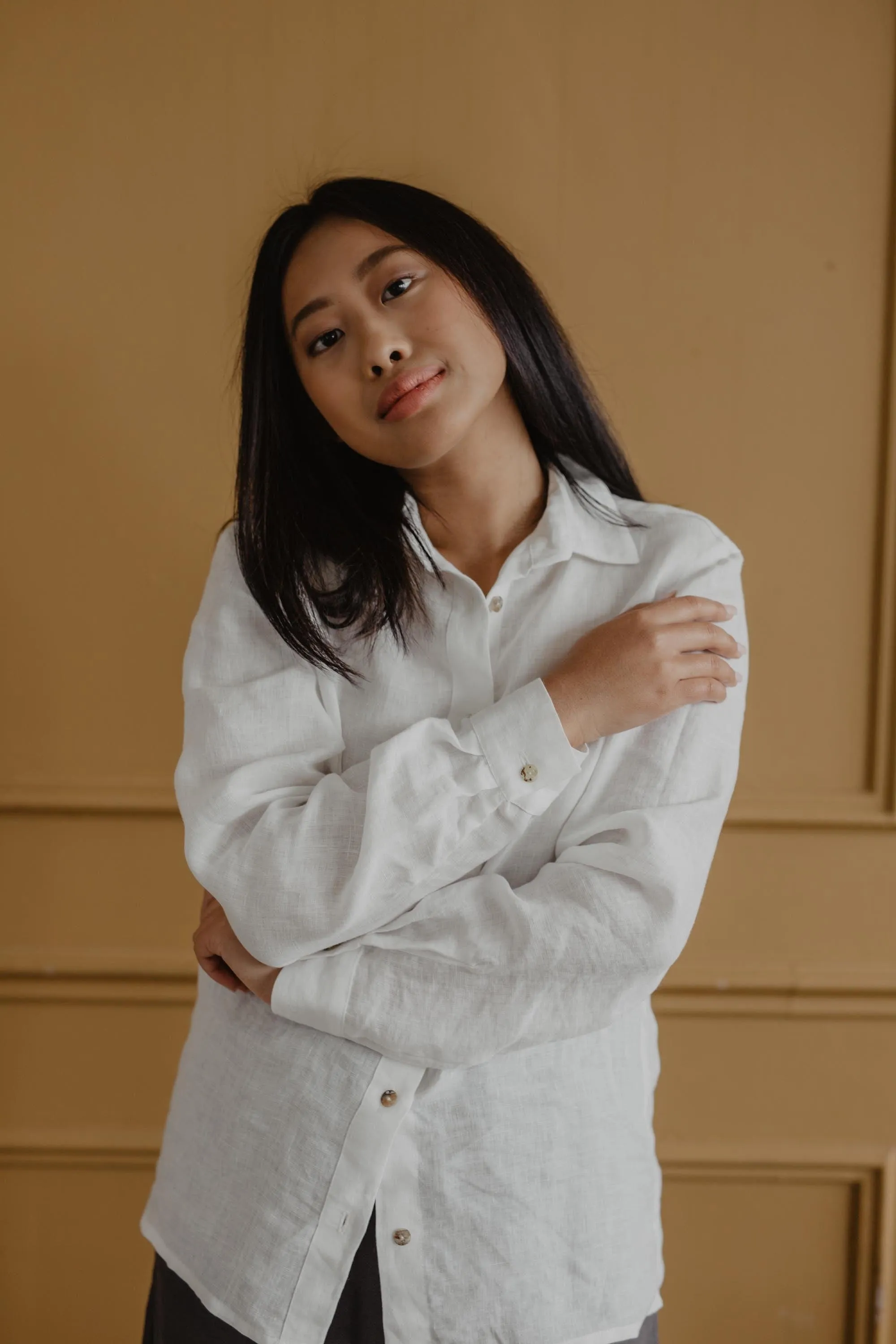 Nordkapp Women's Classic Linen Shirt | Multiple Colours