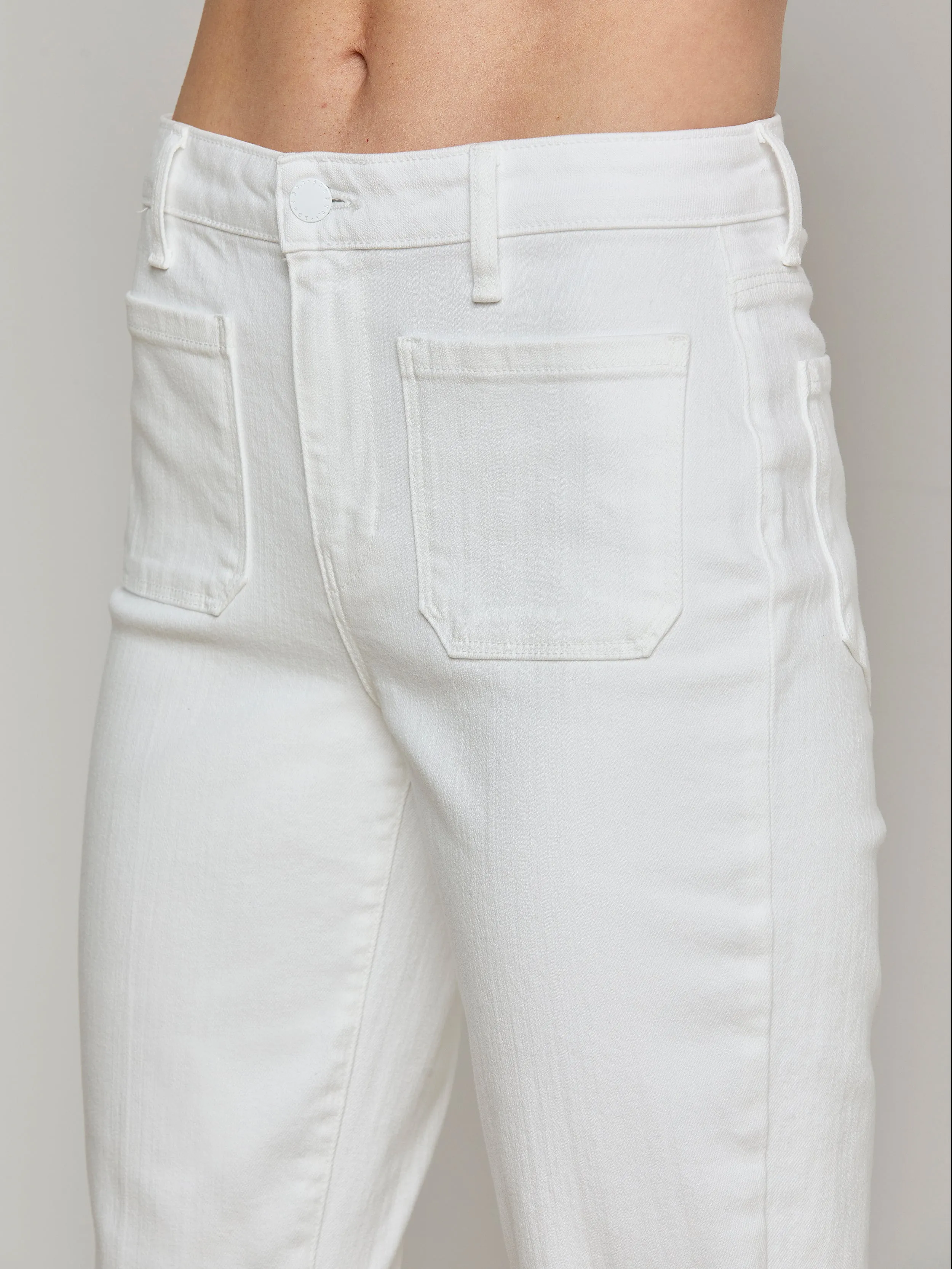 Noya Cropped Slim Flare Jean