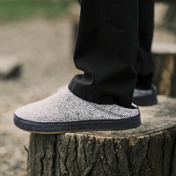 Olukai Men's Hāmani Hulu Wool Mule Slipper