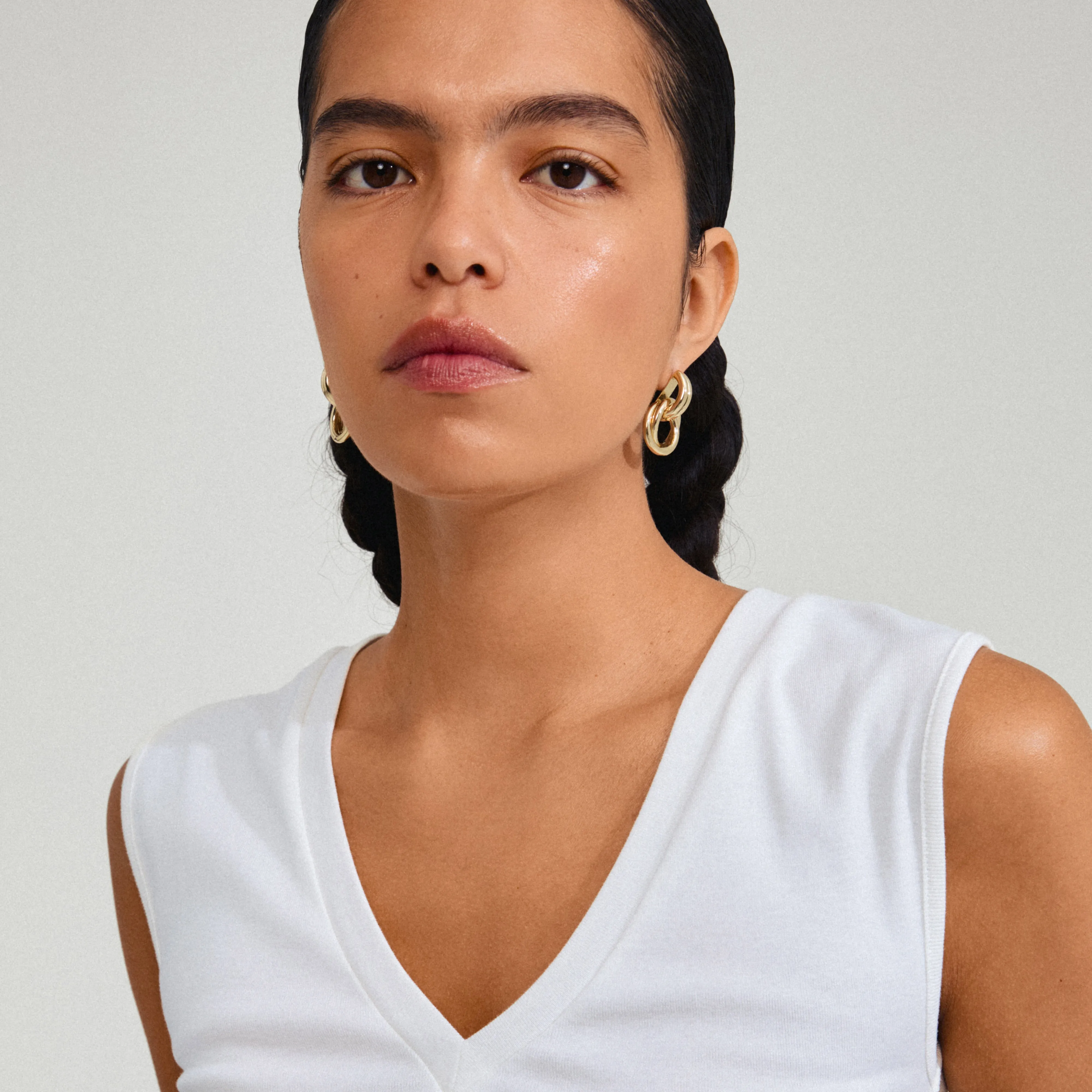 Pilgrim Agni Earrings Gold Plated