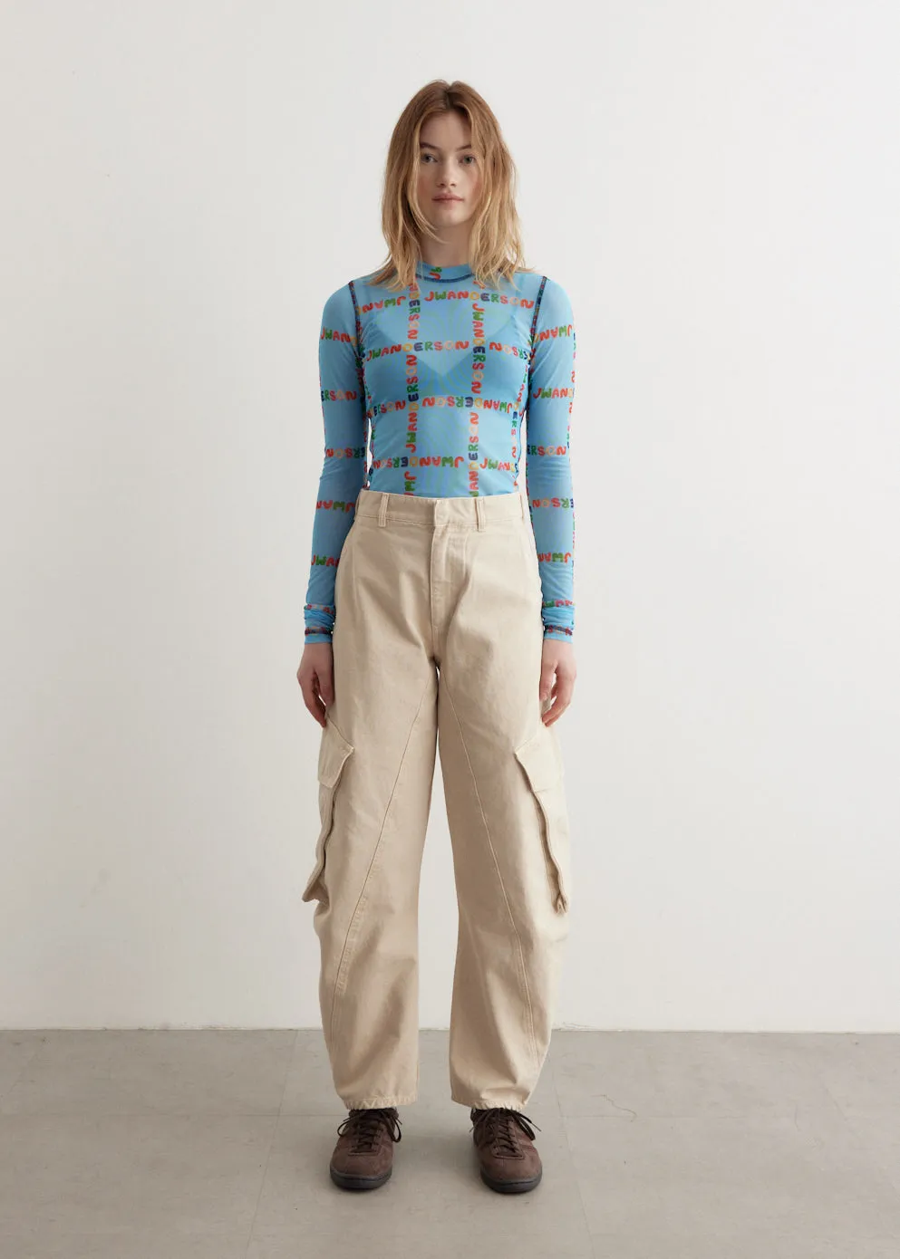 Printed Underpinning Top