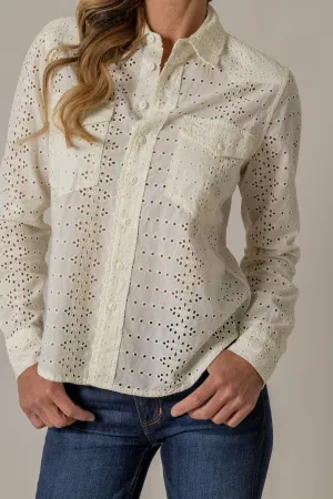 Rachel Eyelet Blouse
