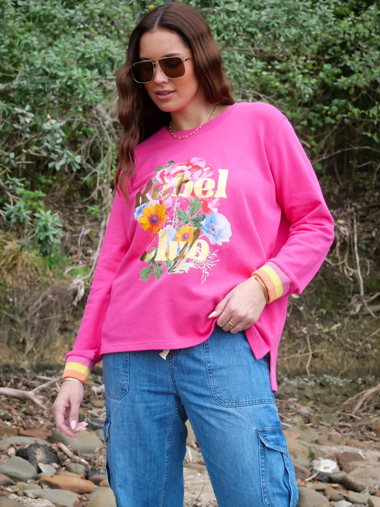 Rebel Club Flower Dream Crew Pink Pre-Order Due Late May