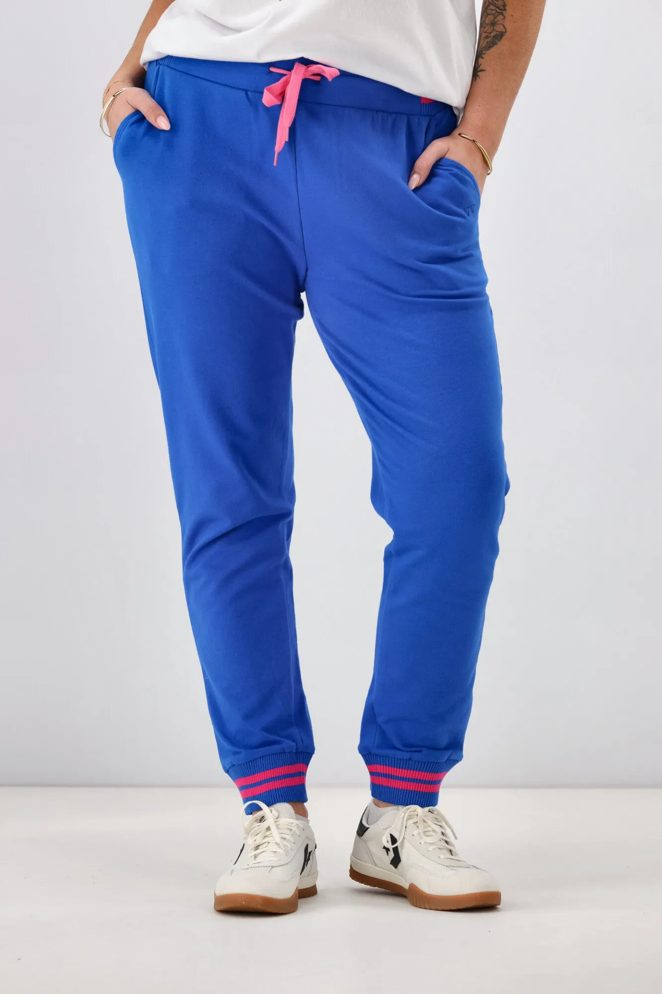 Rebel Club Keeley Track Pant Blue Pre-Order Due Late May