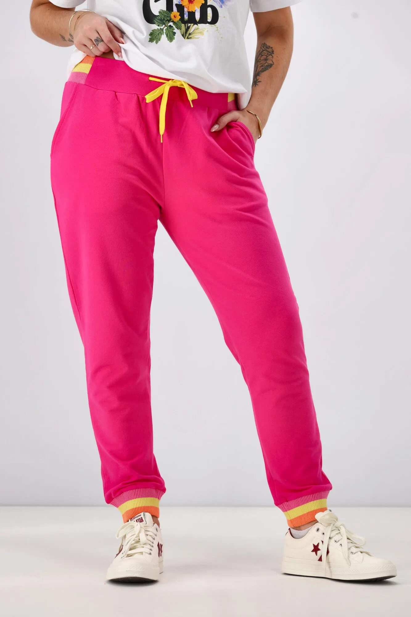 Rebel Club Keeley Track Pant Pink Pre-Order Due Late May