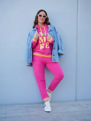 Rebel Club Keeley Track Pant Pink Pre-Order Due Late May
