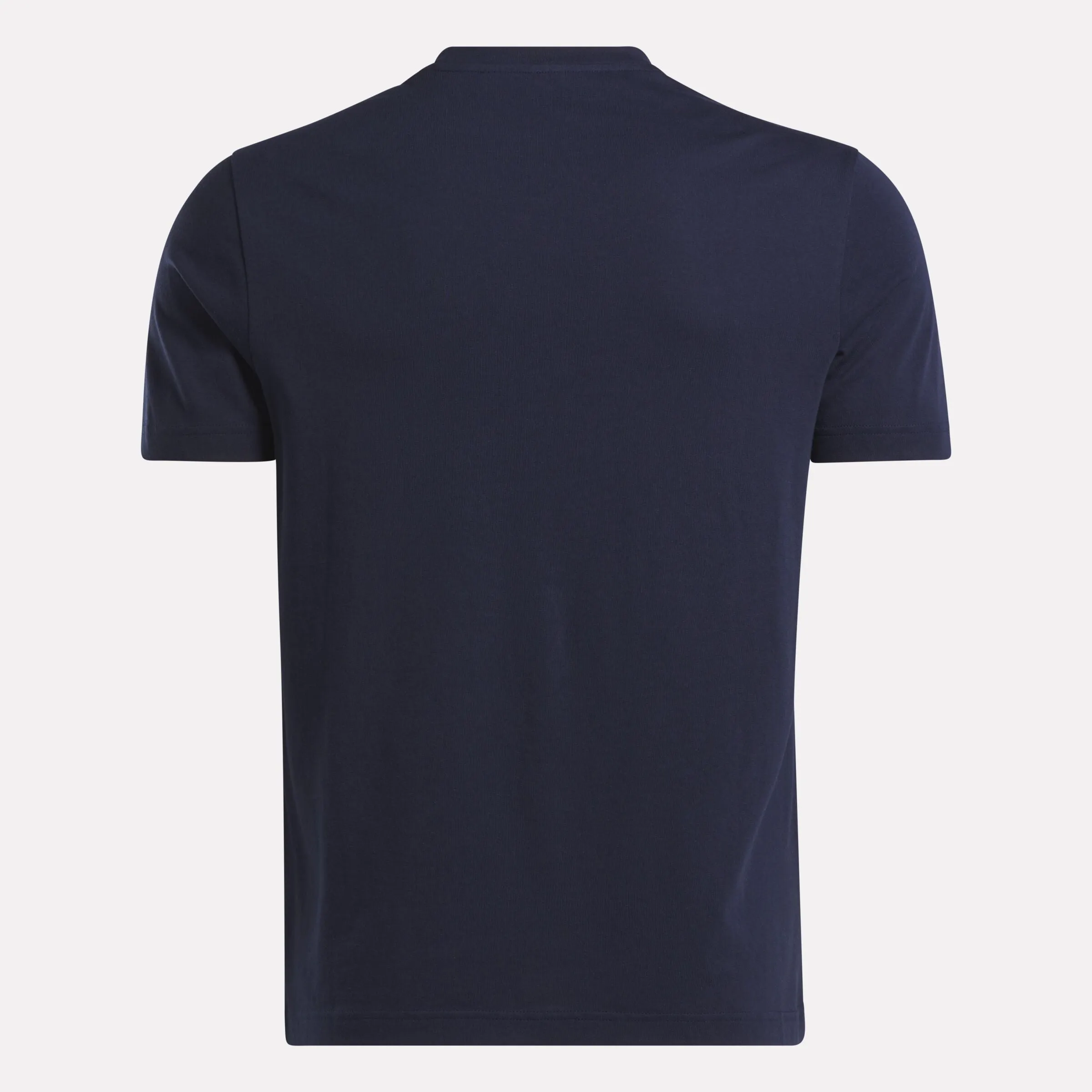 Reebok Id Stacked Logo T-Shirt Vector Navy