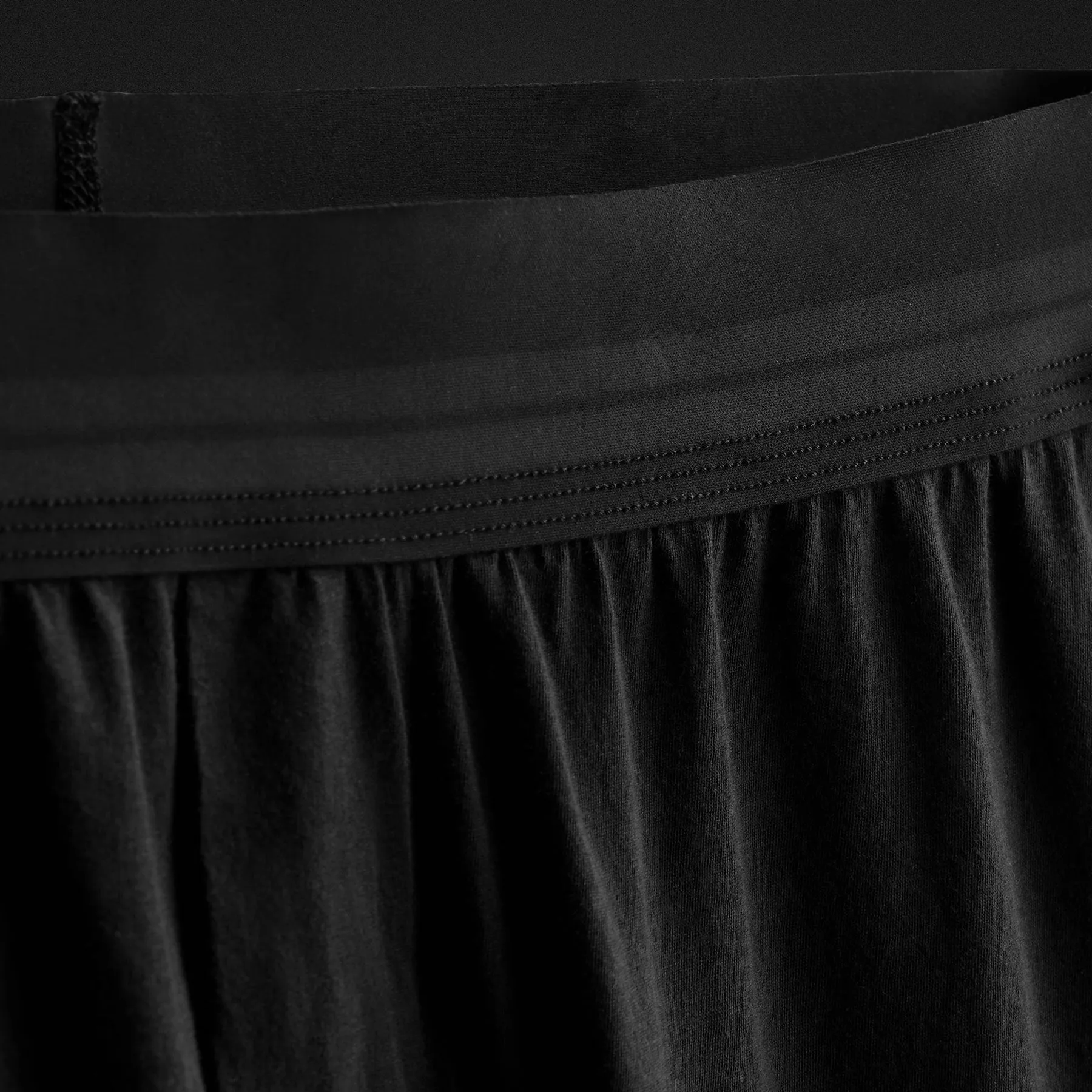Relaxed Fit Boxer Short 3 Pack - Black